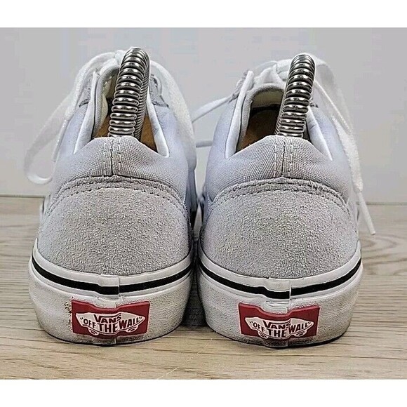 Vans Old Skool Gray Suede & Canvas Low Top Skate Shoes M 4/W 5.5 751505 - Picture 5 of 13